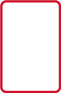 no means no at our parties